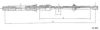 FORD 6148055 Accelerator Cable